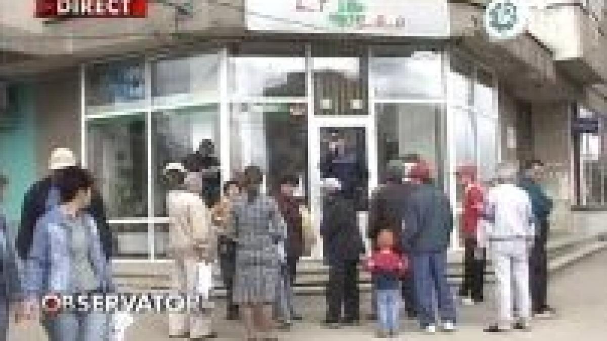 jaf la o agentie loto din arad