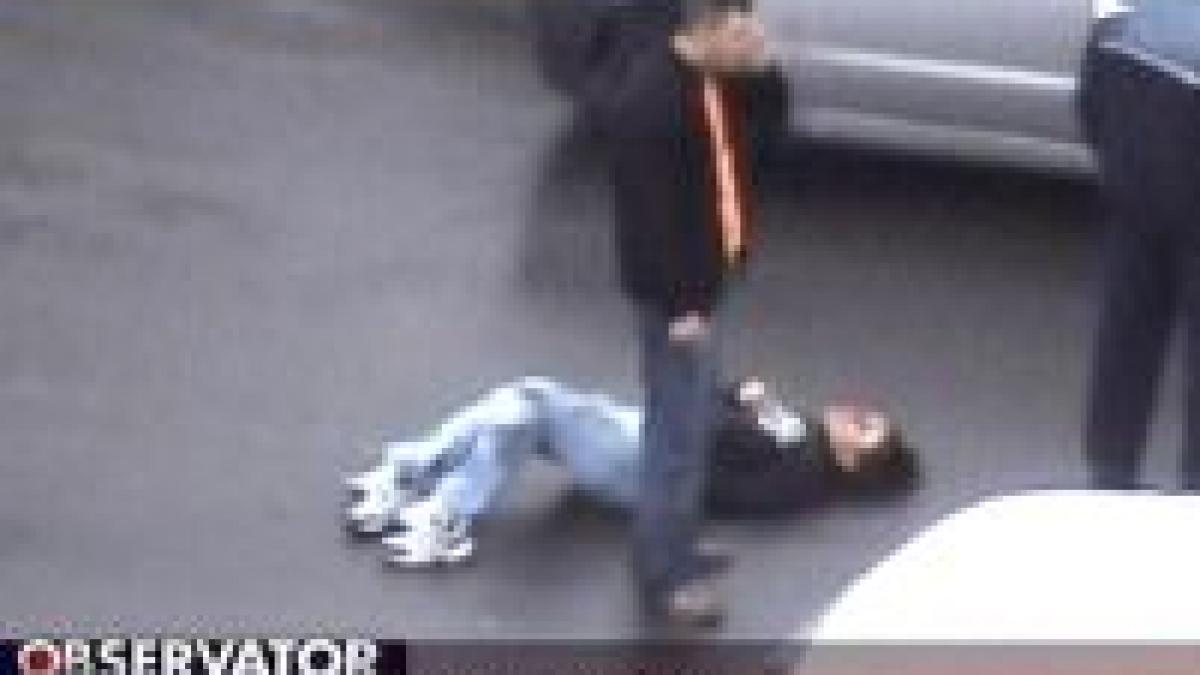 victima unui accident claxonata de soferi pentru ca incurca circulatia video