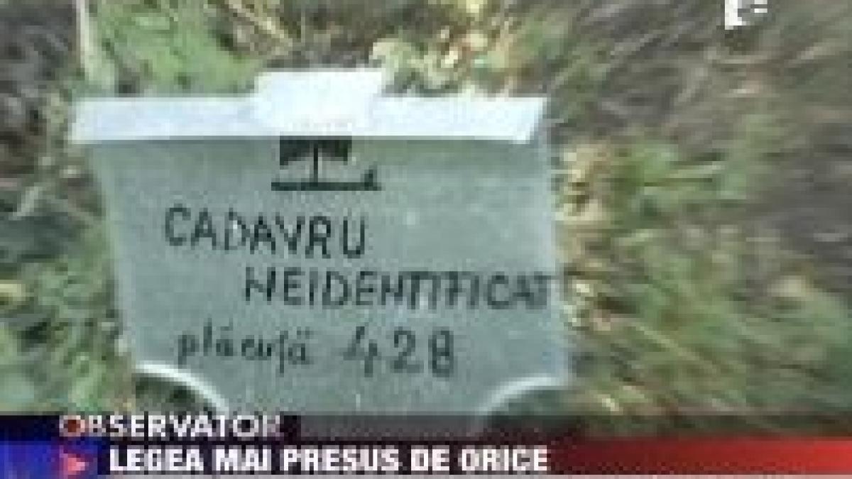 in cimitirul din timisoara cadavrele se mumifica din cauza legislatiei