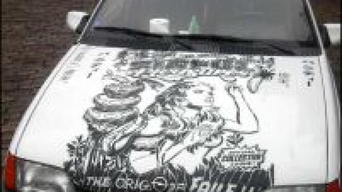 tatuajul pentru masini este la mare cautare