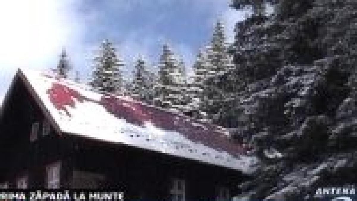 iarna a venit in octombrie