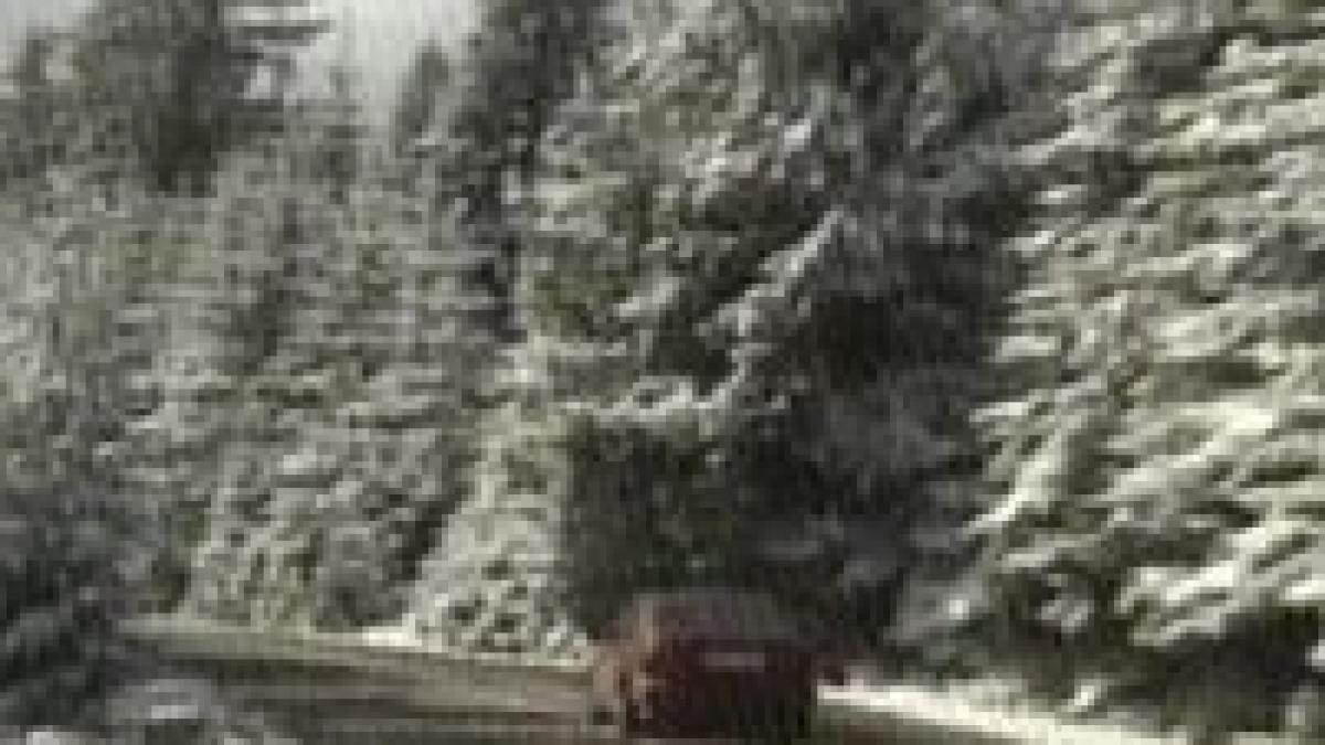 La Miercurea-Ciuc a venit iarna. Temperaturi de -8,4°C 