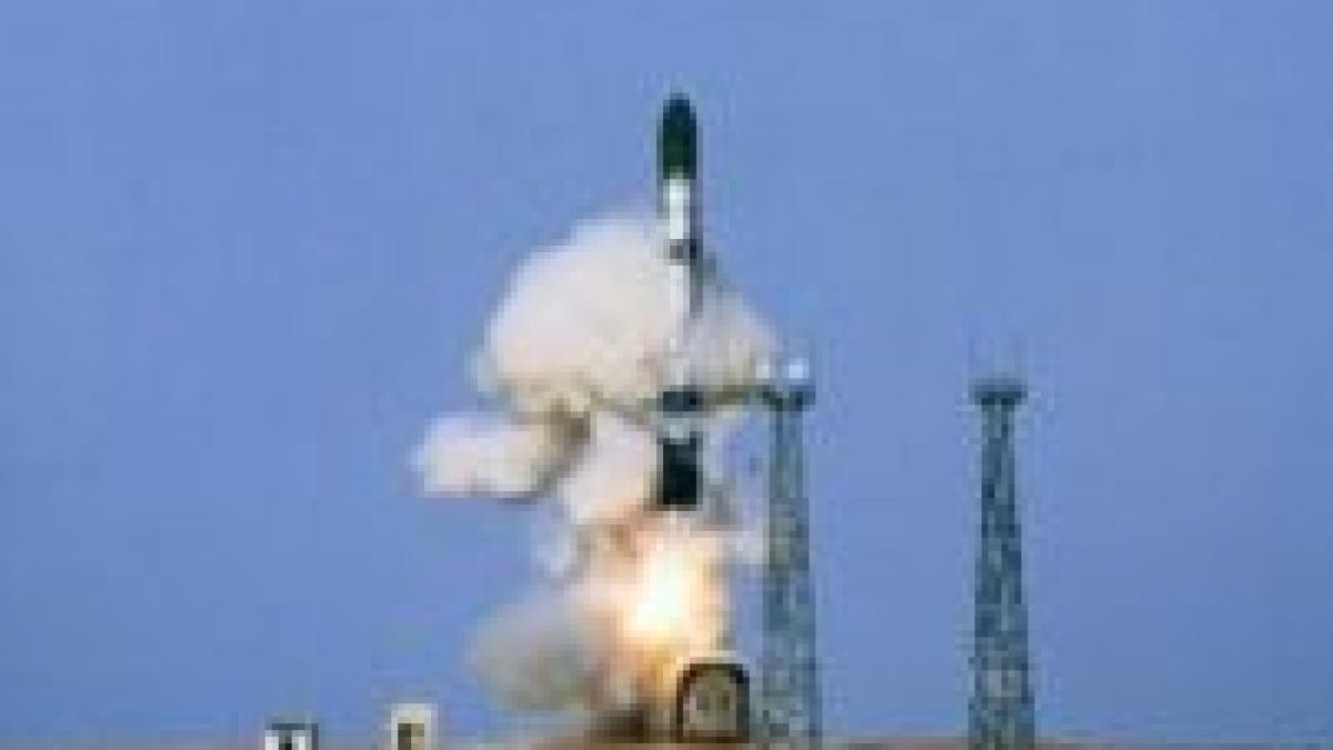 rusia a testat cu succes o racheta balistica intercontinentala