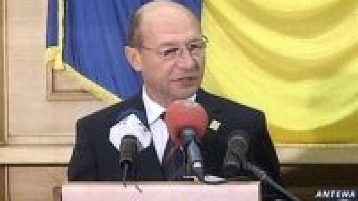 basescu ue va face fata extinderii prin tratatul de reforma