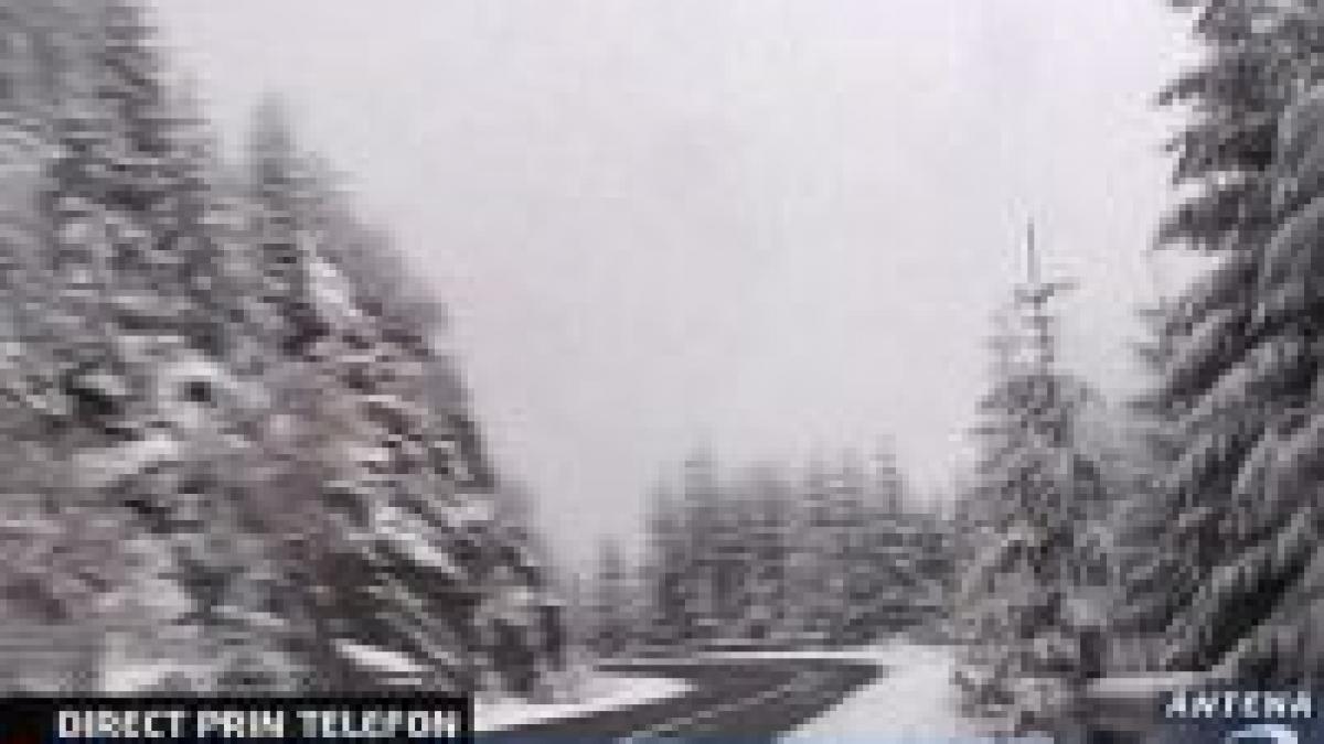 trafic in conditii de iarna transfagarasanul a fost inchis video