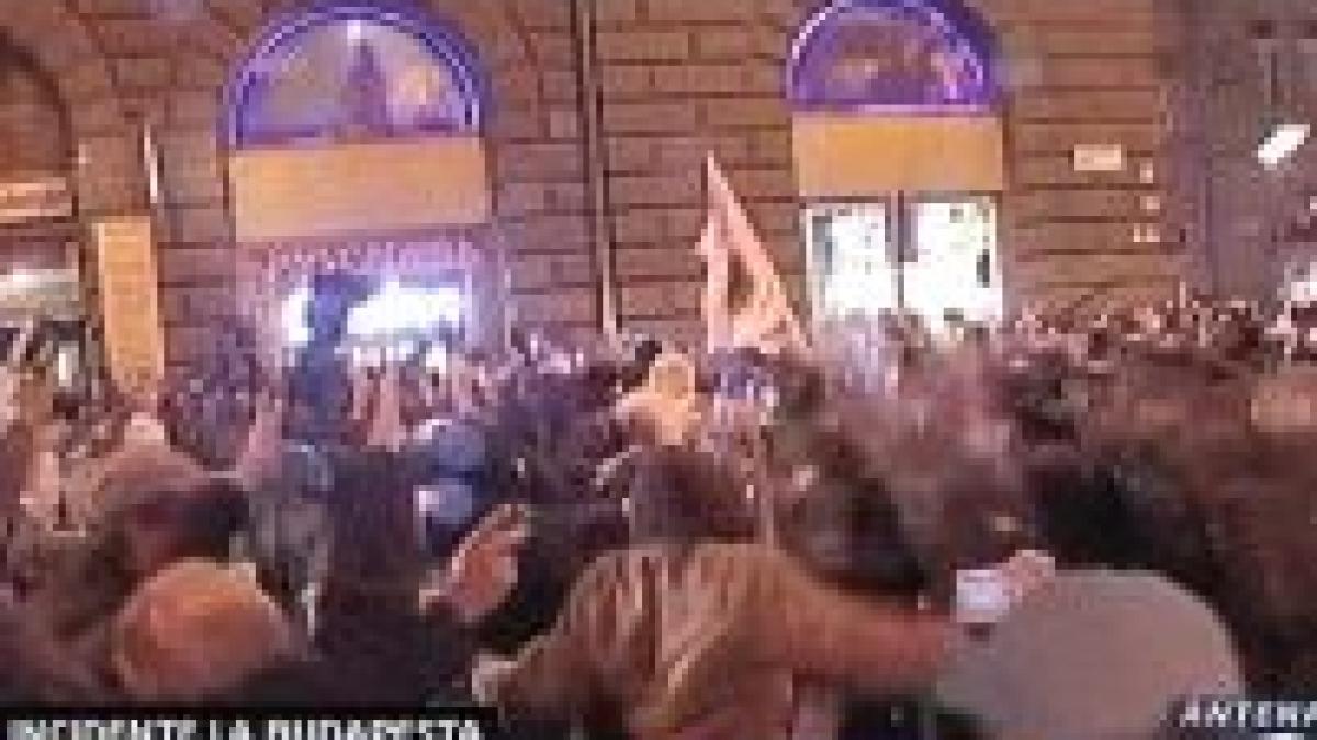 budapesta a doua zi de proteste fata de premier