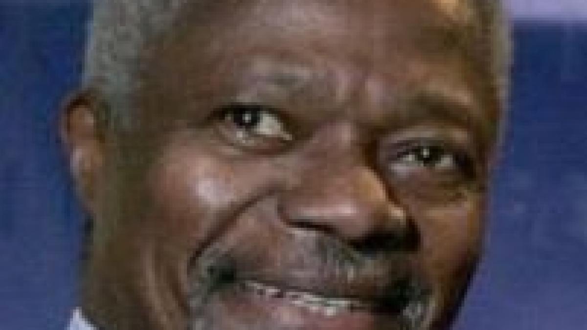 kofi annan decorat de regina marii britanii cu titlul de cavaler
