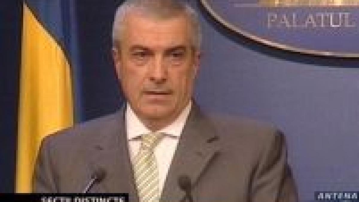 tariceanu nu vor fi sectii unice de vot pentru referendum si euroalegeri