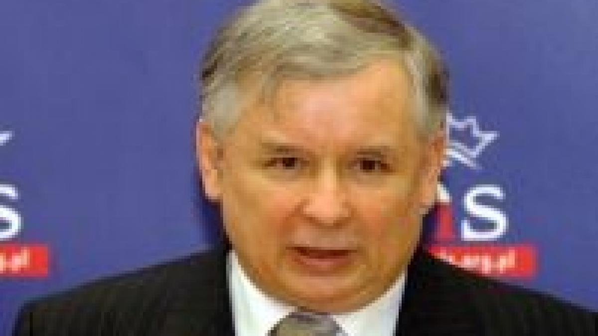 premierul polonez jaroslaw kaczynski a demisionat