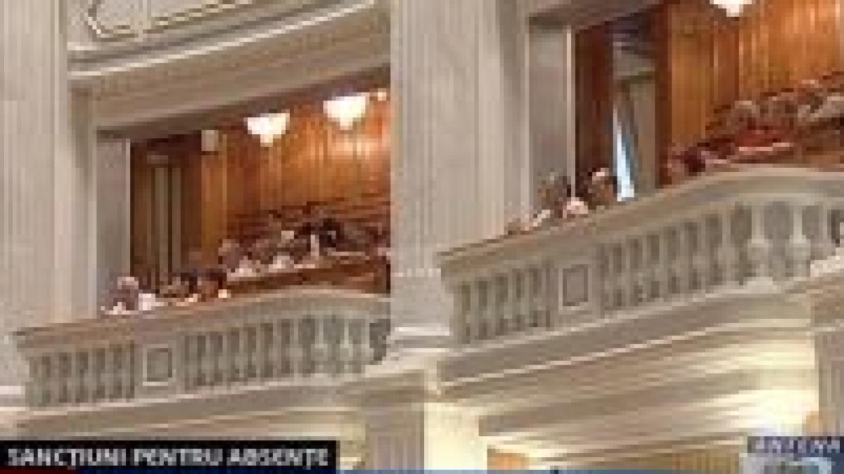 parlamentarii care au chiulit marti protesteaza