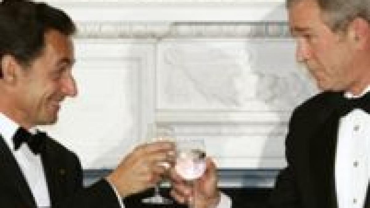 sarkozy si bush pun la cale reconcilierea franco americana