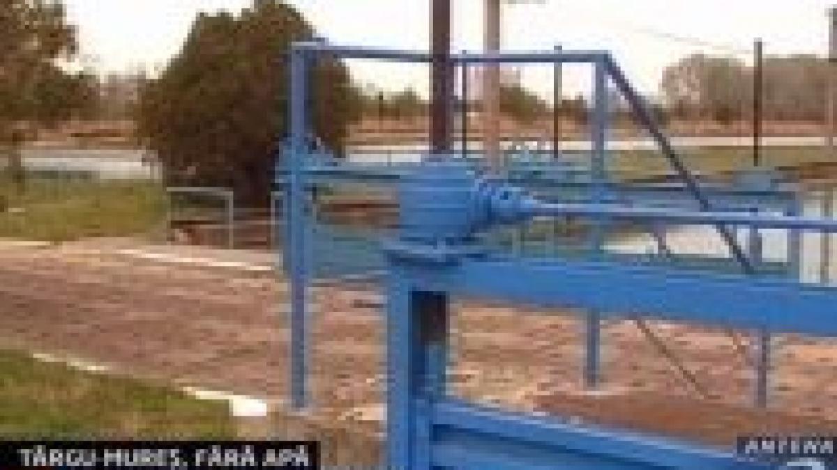 municipiul targu mures ramane fara apa pentru 24 de ore