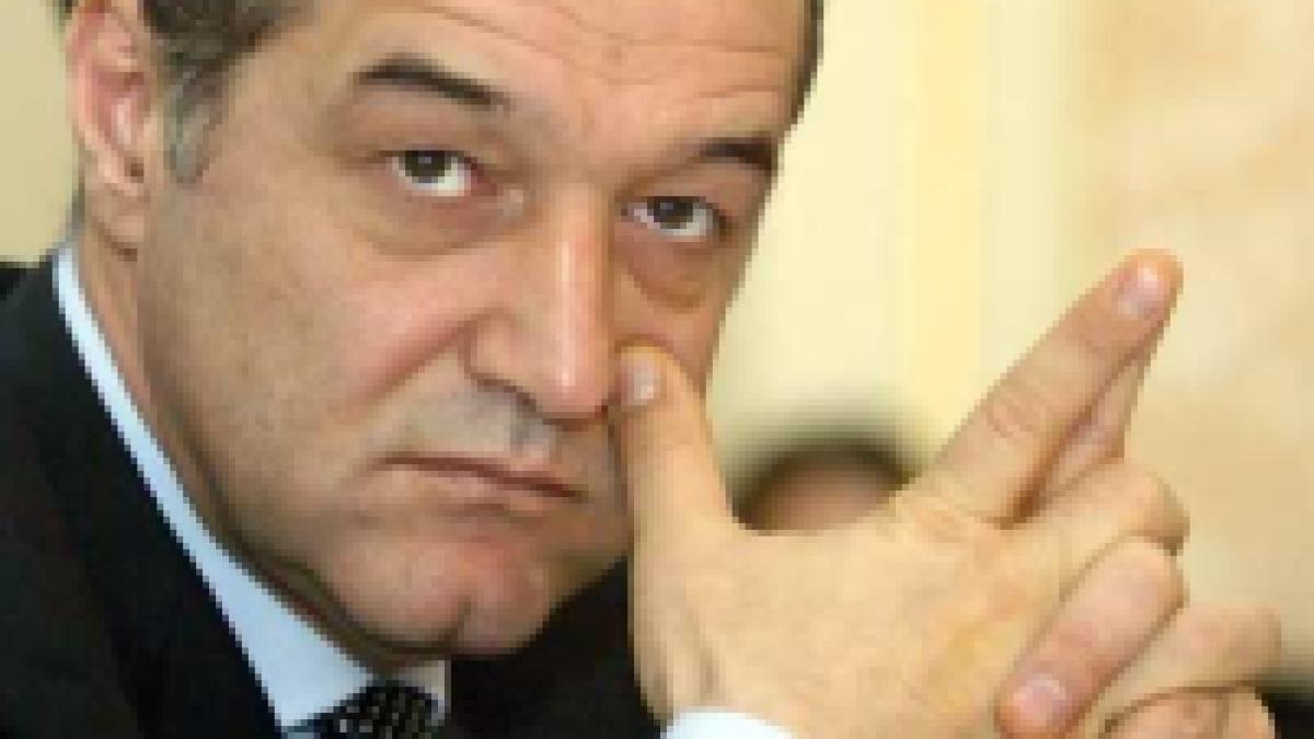 becali se retrage din viata publica daca nu castiga alegerile din 2008