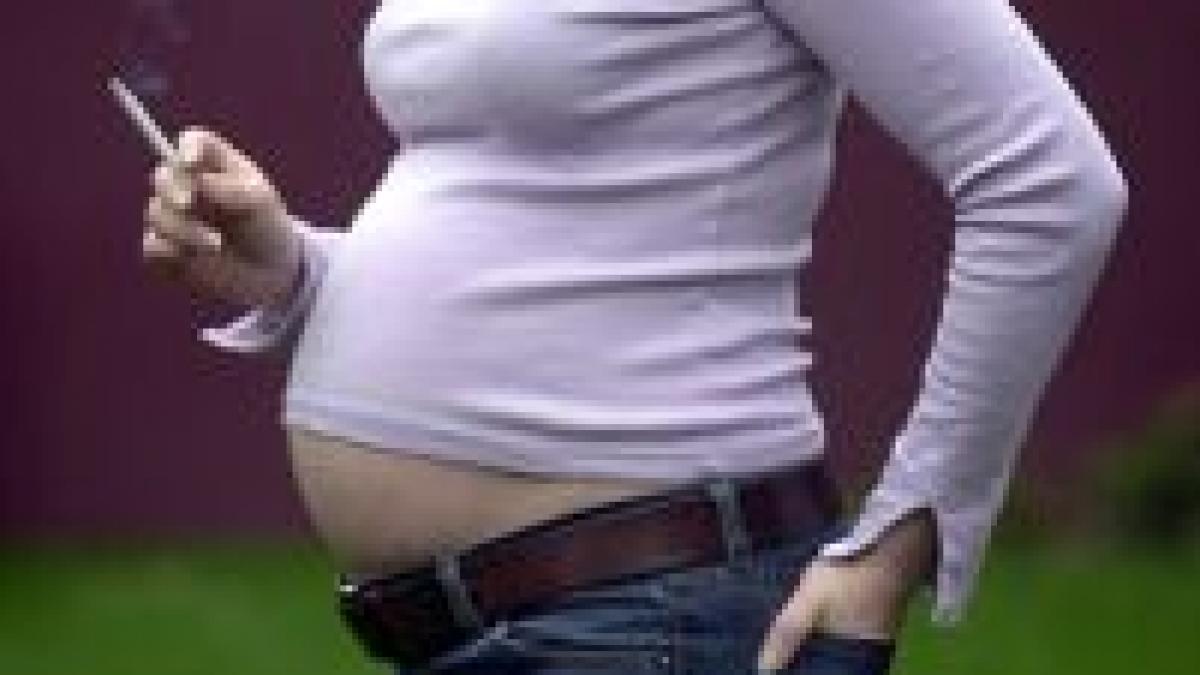 jumatate dintre gravidele din bucuresti au fumat in timpul sarcinii