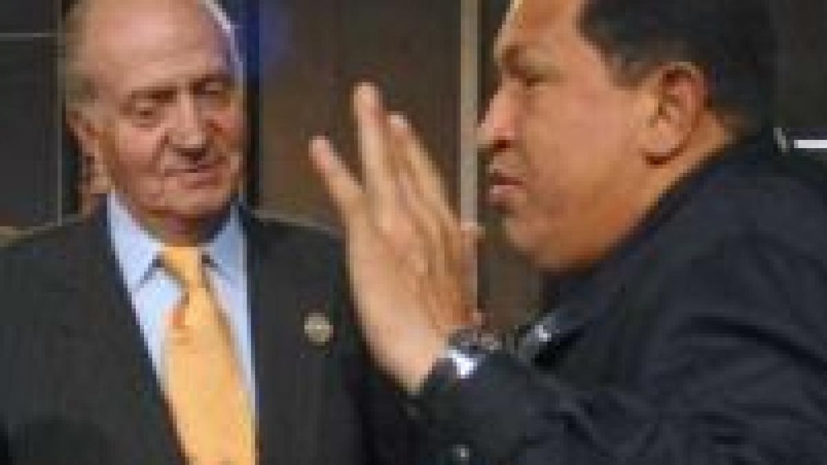 replica regelui spaniei catre presedintele venezuelean sonerie de mobil audio