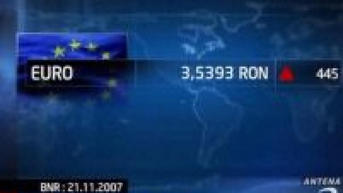 bnr moneda euro a depasit valoarea de 3 5 lei