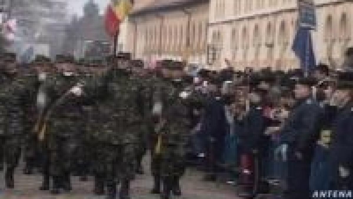 de 1 decembrie vom avea parada militara doar la bucuresti