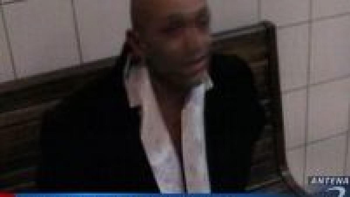 un italian oprit pentru viteza a accidentat si politistii la braila video