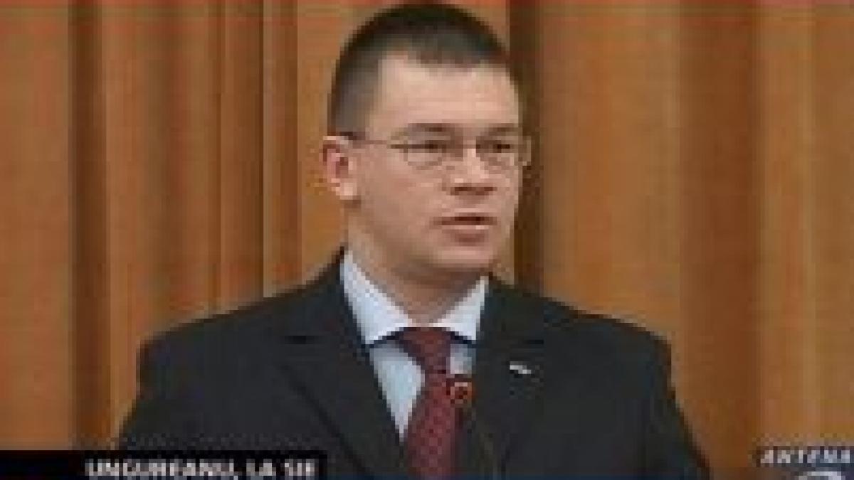 ungureanu propus de basescu la sefia sie