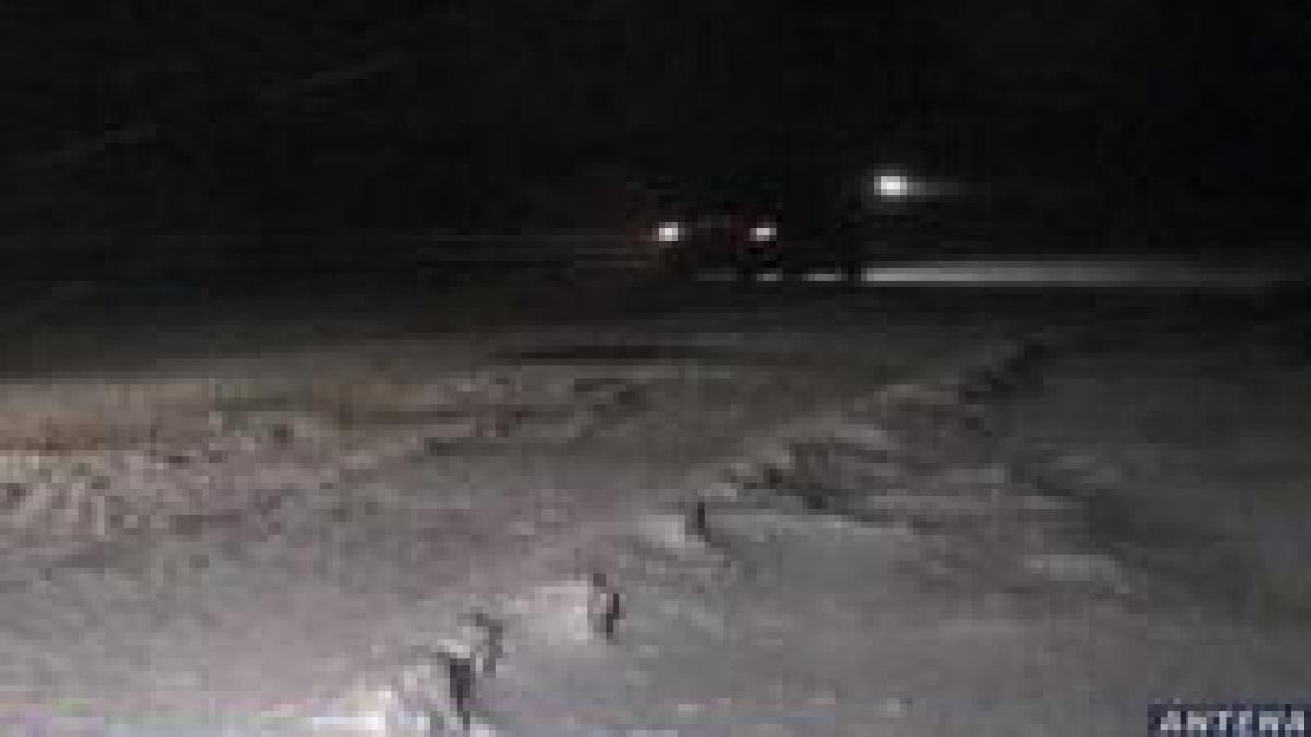 viscol in bistrita se circula cu dificultate in pasul tihuta