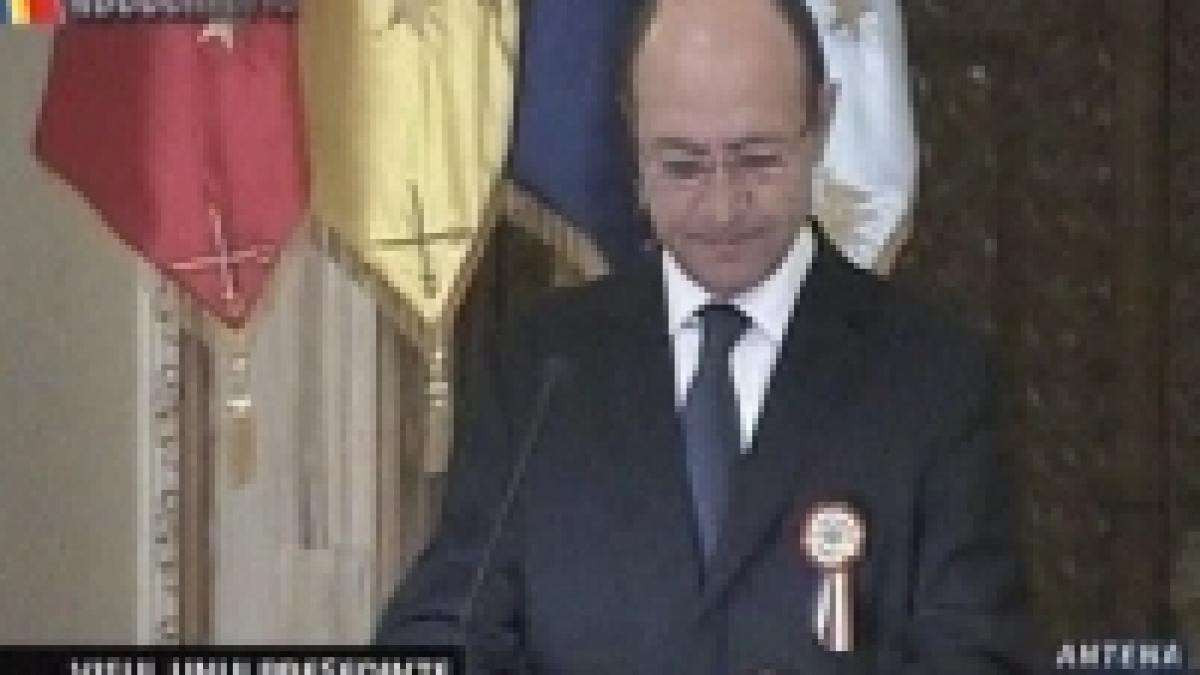 basescu isi doreste pentru 2008 un prim ministru competent