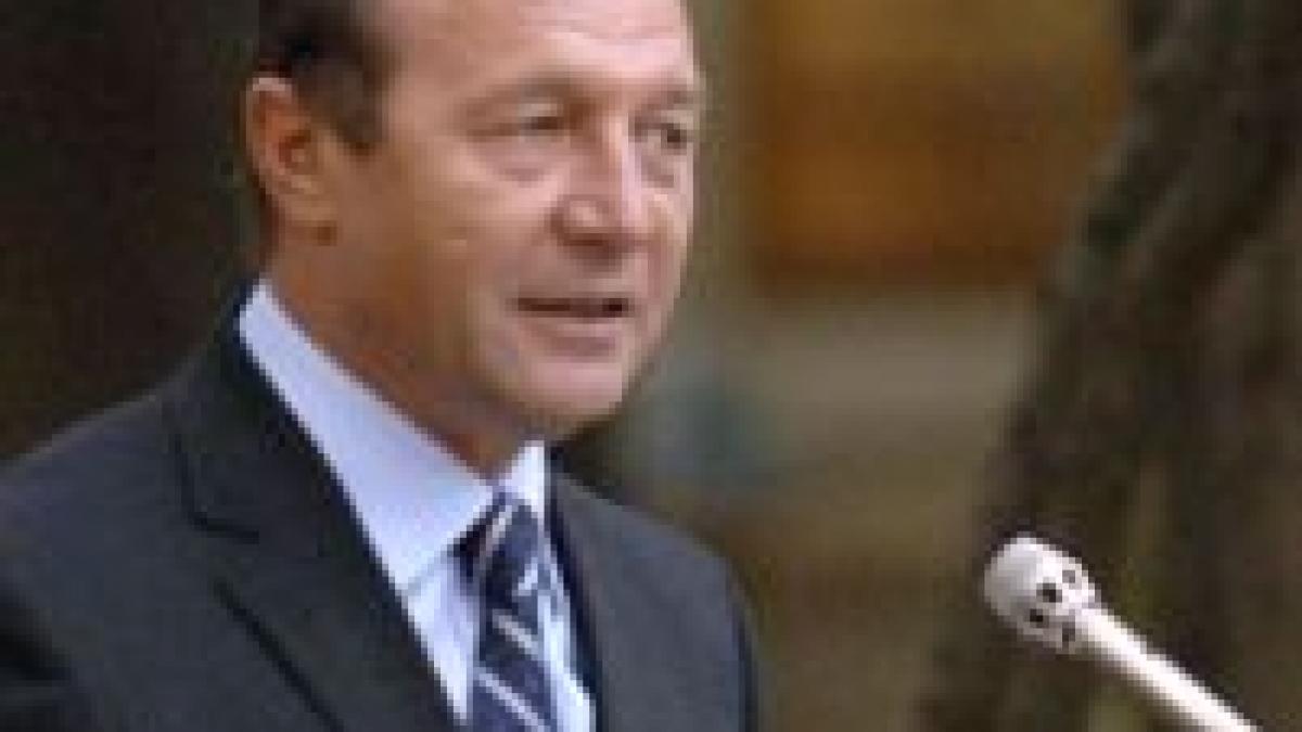 basescu nu trebuie sa traiesti mult pentru a intra in istoria tarii tale