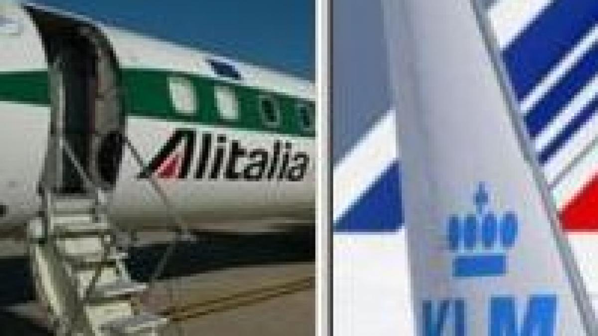 compania aeriana klm vrea sa preia alitalia