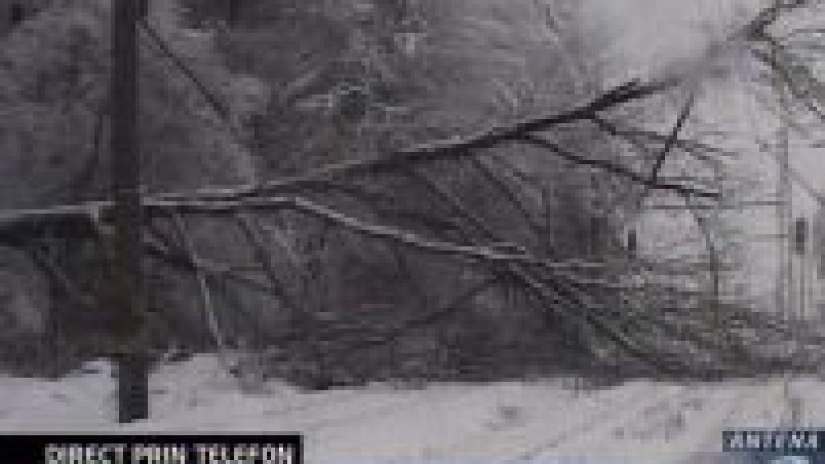 traficul feroviar si rutier in brasov ingreunate de zapada