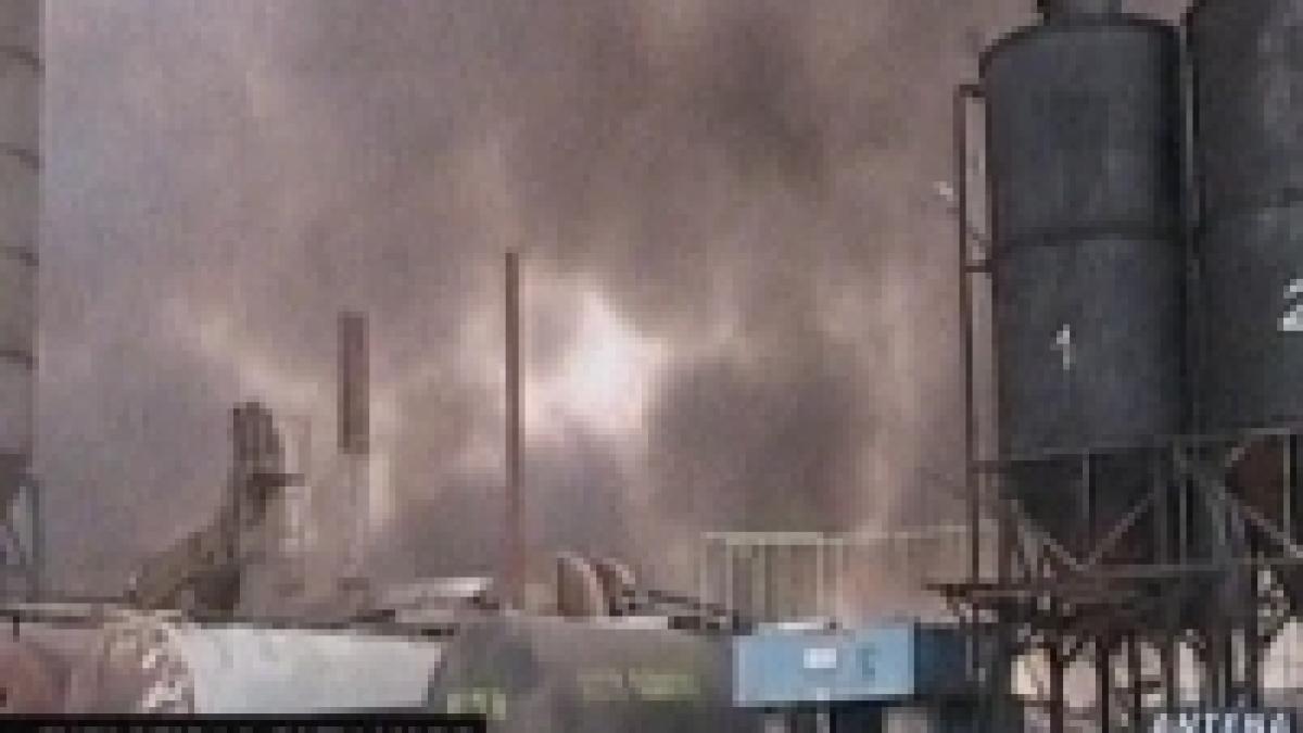 explozie la o firma din satu mare cadavrul unui muncitor gasit carbonizat