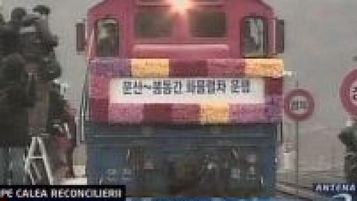 cele doua corei reiau legaturile feroviare dupa 56 de ani