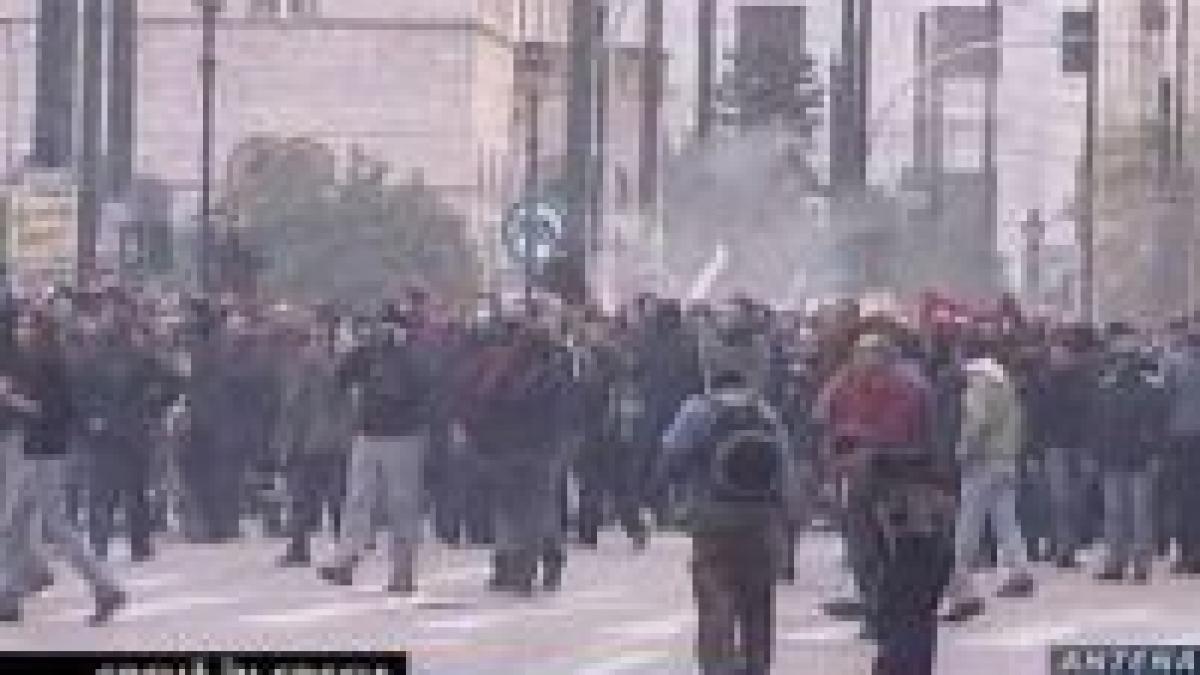 grecia este paralizata de greva functionarilor publici