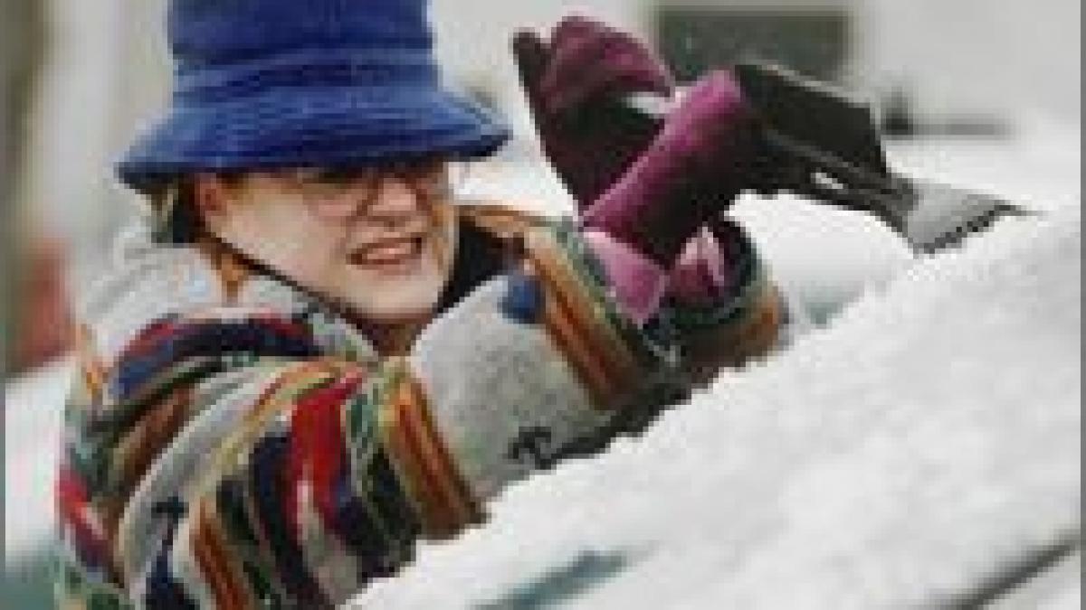 statele unite ravasite dupa o furtuna de gheata foto