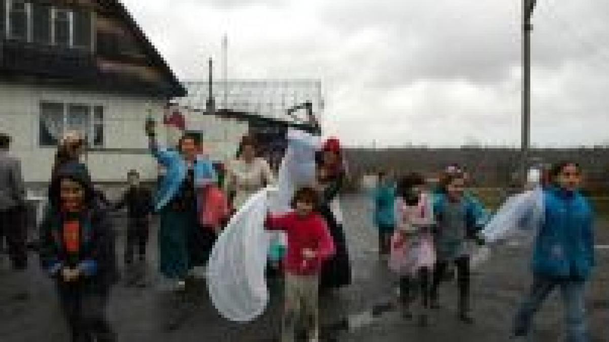demonstratie impotriva romilor in apropiere de budapesta