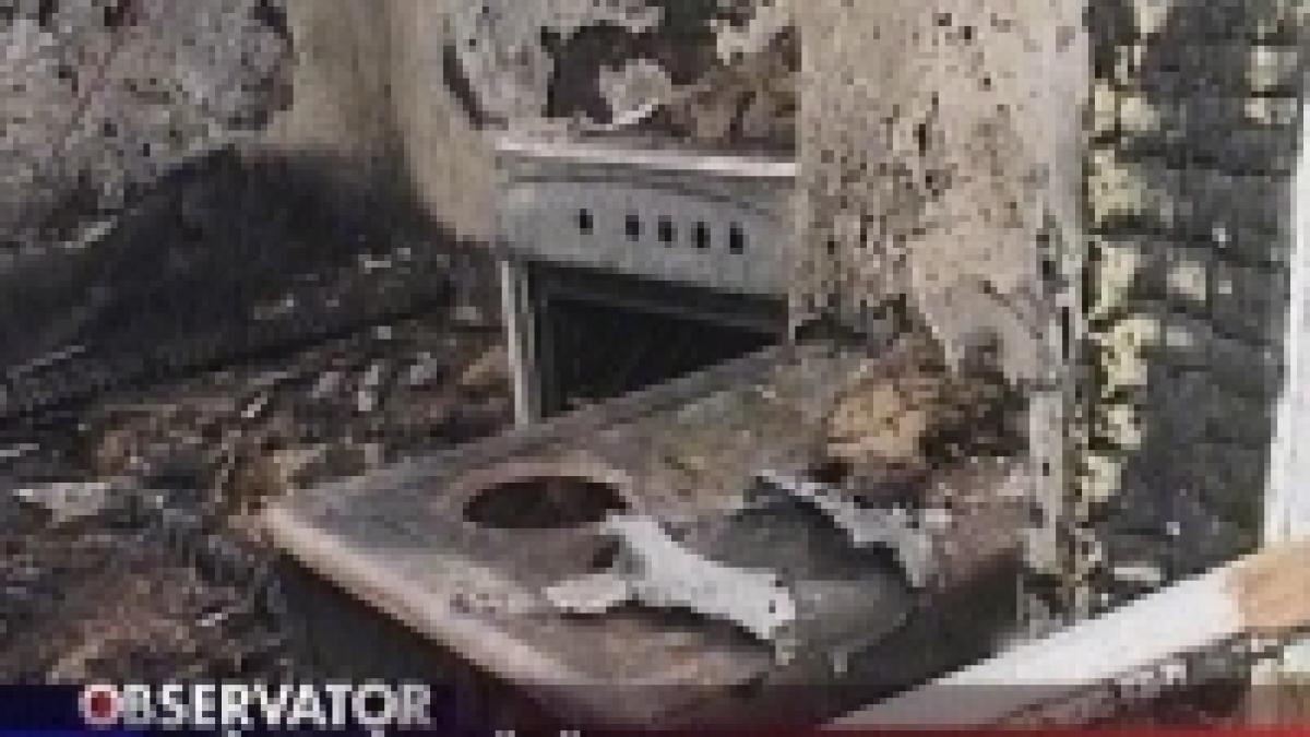 galati doua surori arse de vii intr un incendiu video