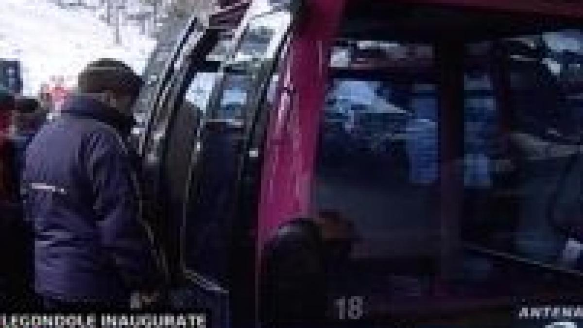 telegondola din sinaia a functionat doar cateva minute video