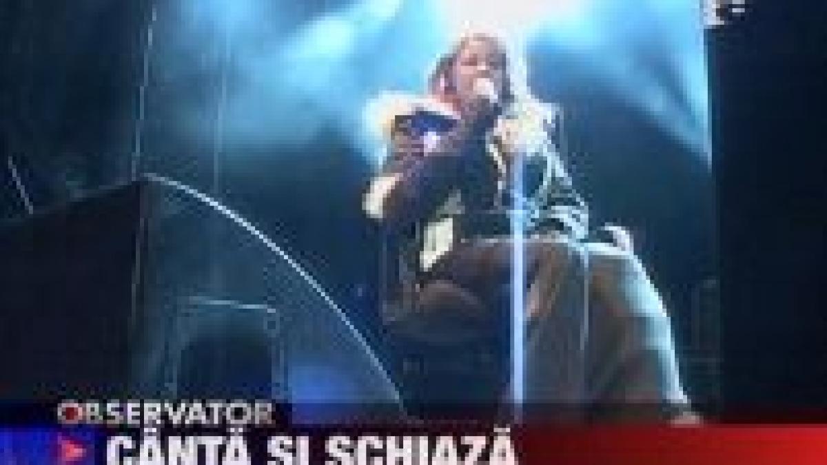 sandra a concertat la sinaia in carje video