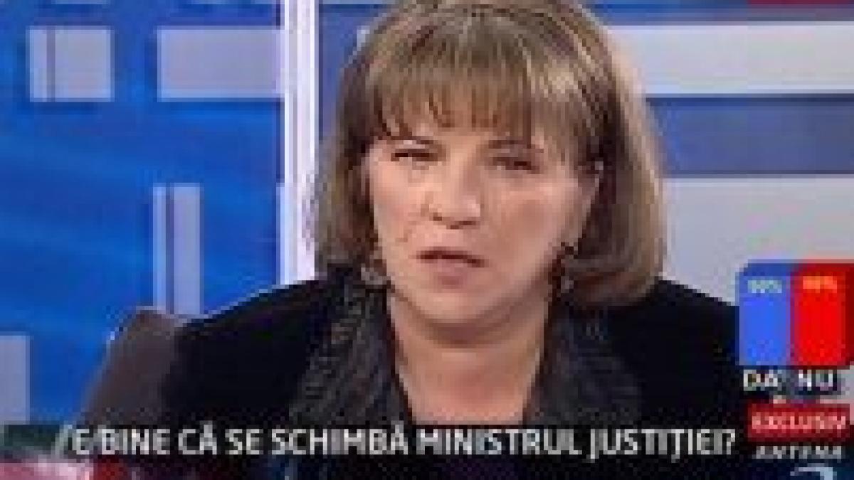 norica nicolai propusa la ministerul justitiei