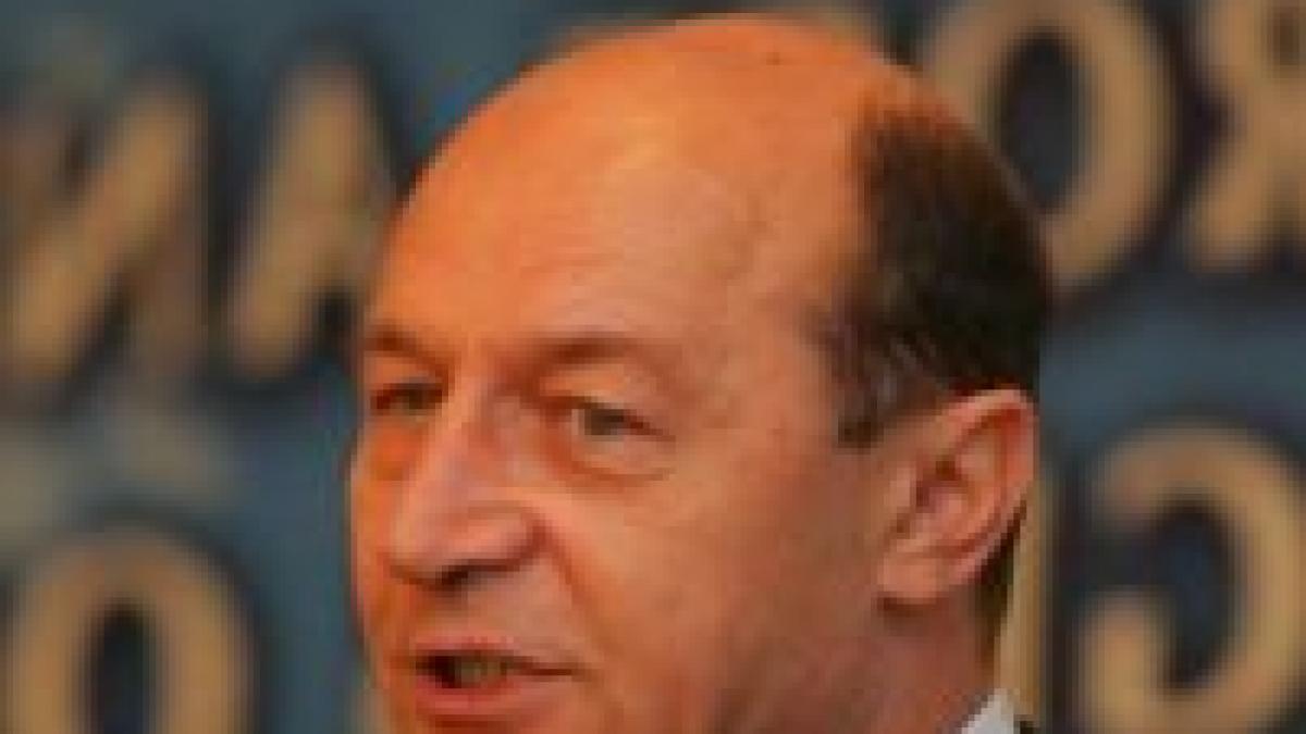 Traian Băsescu: să nu intrăm în jocul Chişinăului