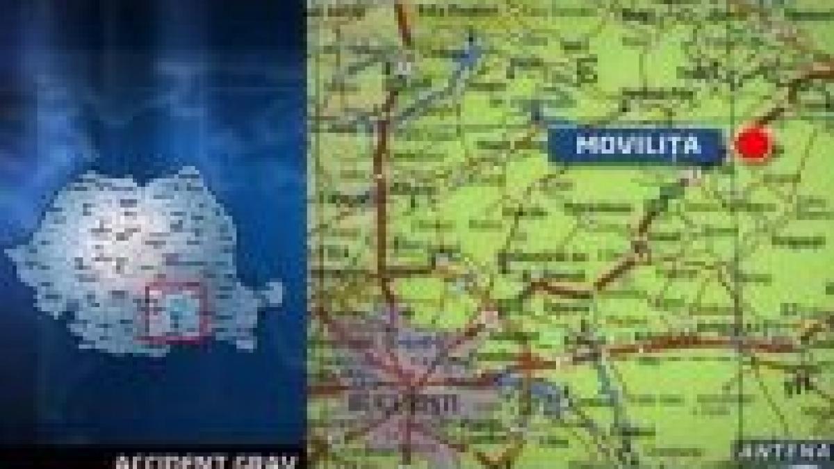 trafic blocat pe dn2 din cauza unui grav accident rutier