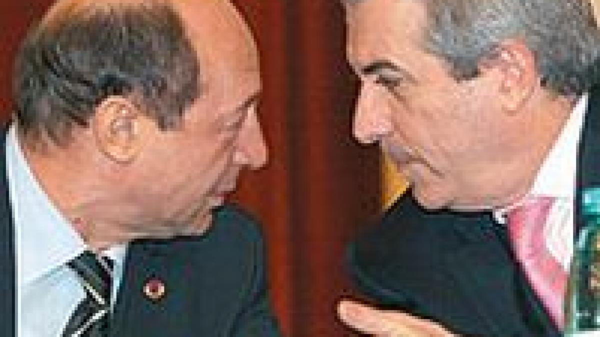 basescu s a impacat cu tariceanu din ratiuni diplomatice