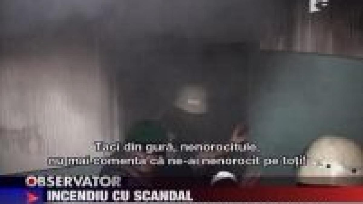 incendiu intr un bloc din constanta