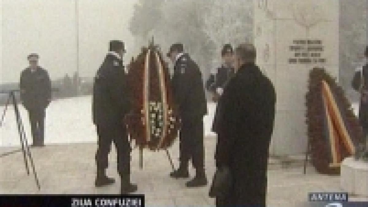 eroii jandarmi au fost comemorati la aeroportul otopeni video