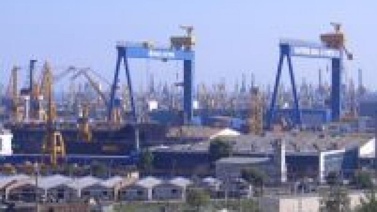 activitatea portuara este blocata din cauza cetii