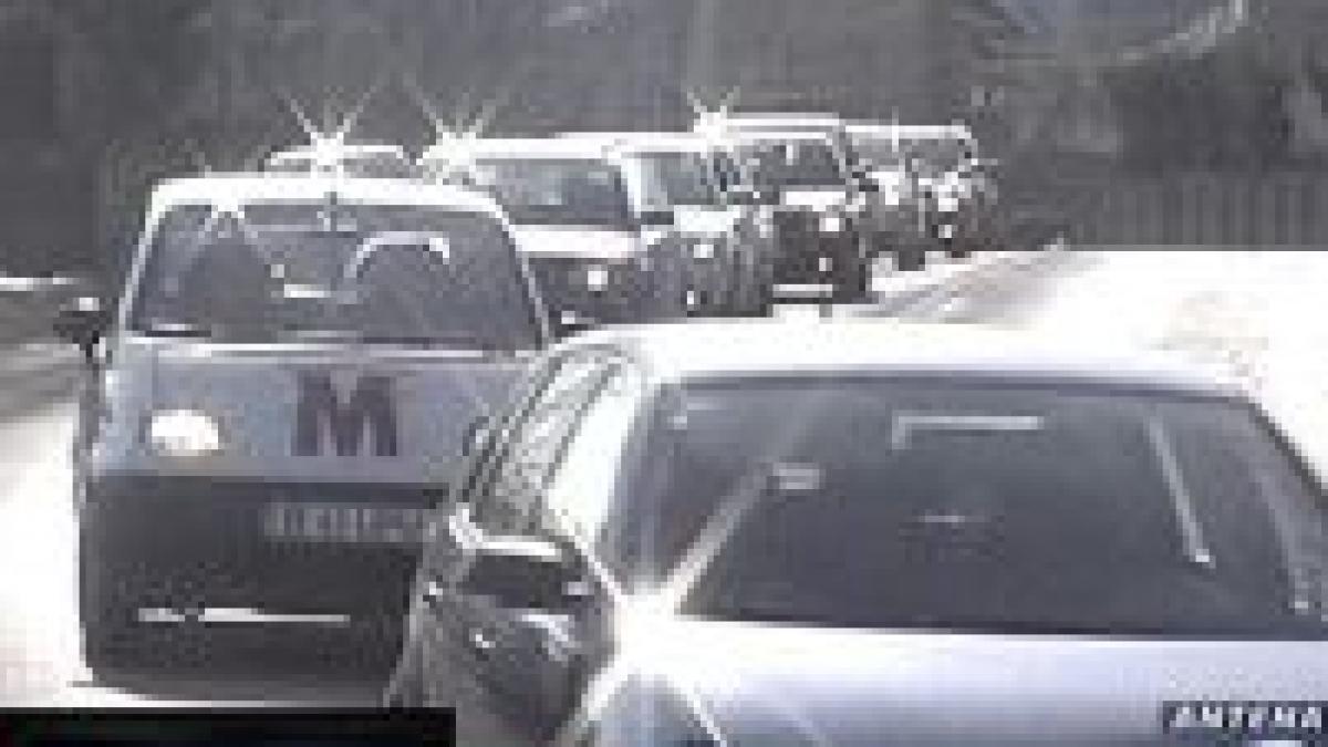 poiana brasov blocata din cauza traficului