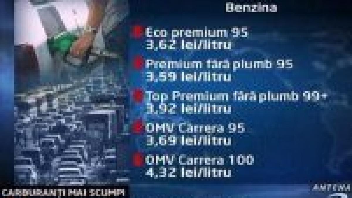 petrom majoreaza pretul carburantilor de sambata