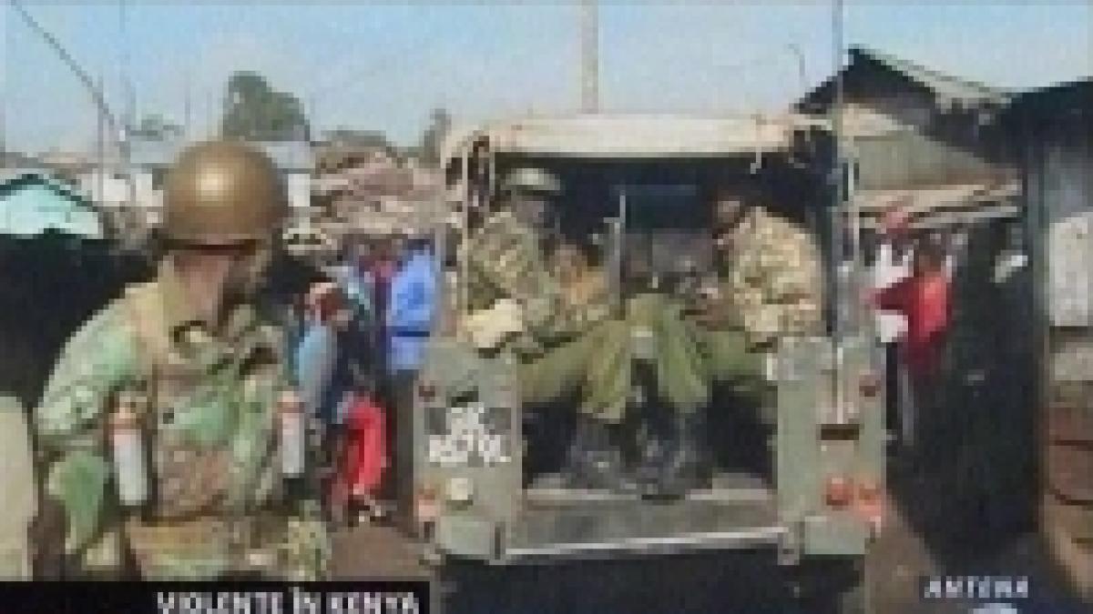 violente in capitala kenyei dupa alegerile generale