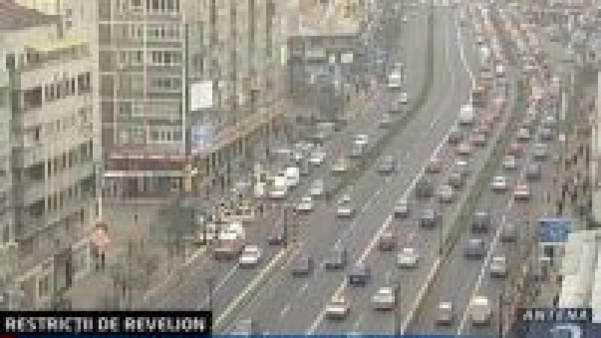 Restricţii rutiere în ajunul revelionul din Piaţa Constituţiei din Capitală