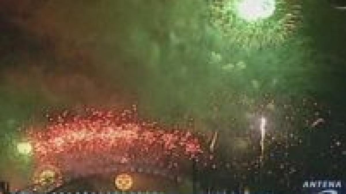 spectacol feeric in australia cu ocazia intrarii in noul an 2008 video
