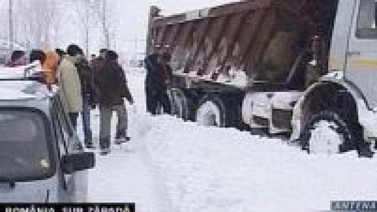 jumatate de tara sub imperiul zapezii