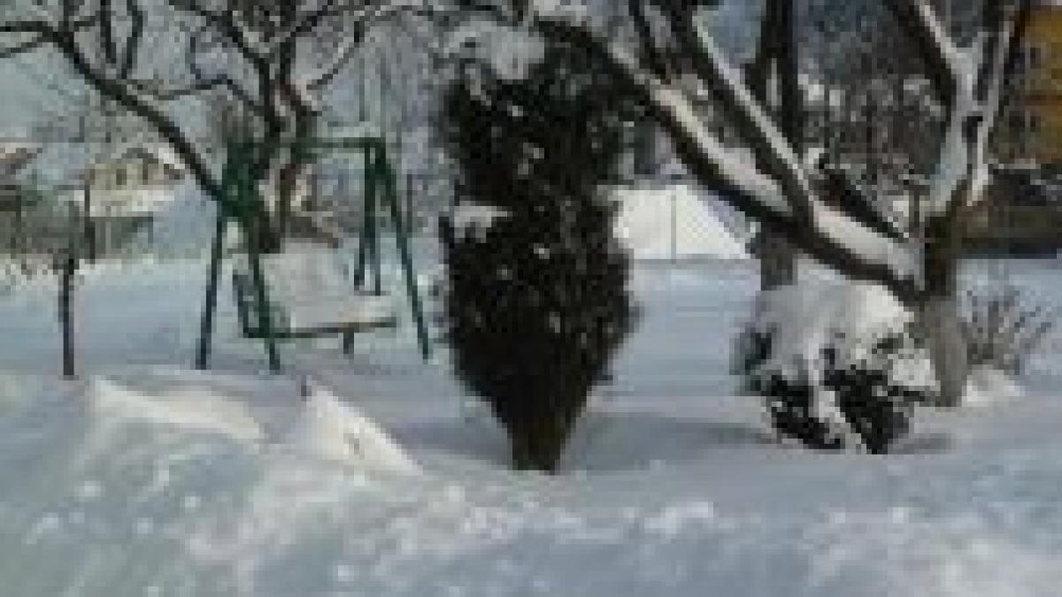 mehedinti peste 50 de localitati sunt izolate din cauza ninsorii